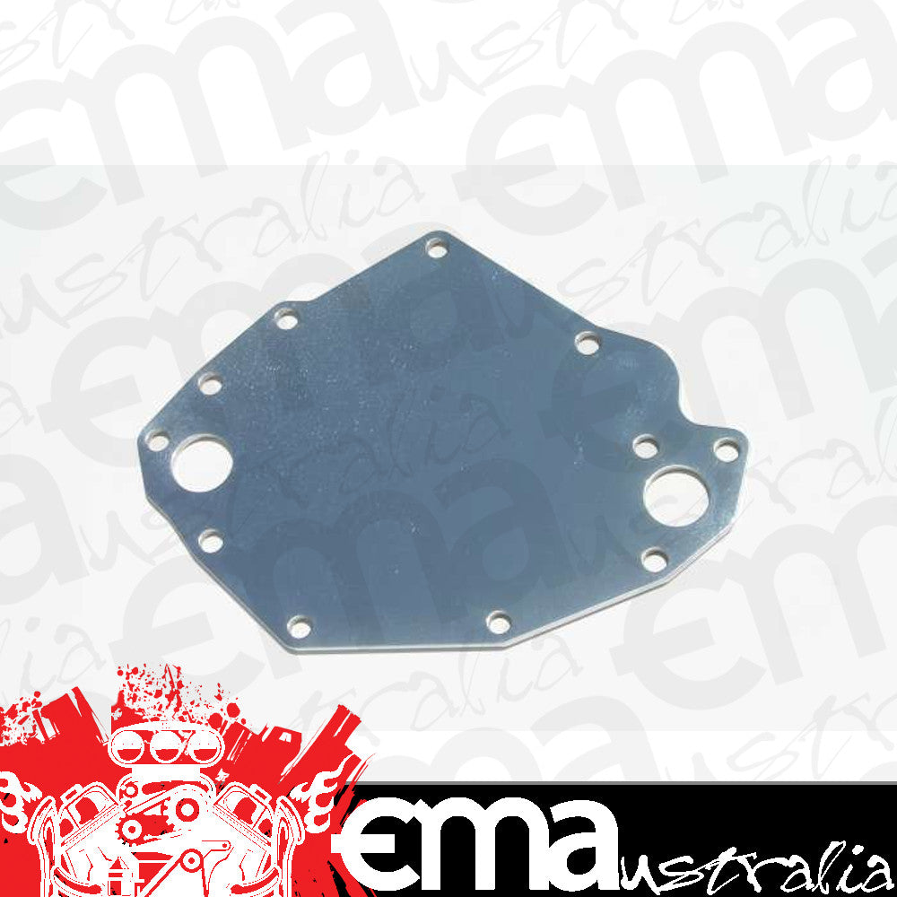 Meziere MZWP123U Meziere Electric Water Pump Backing Plate for Ford SB 302-351C Polished