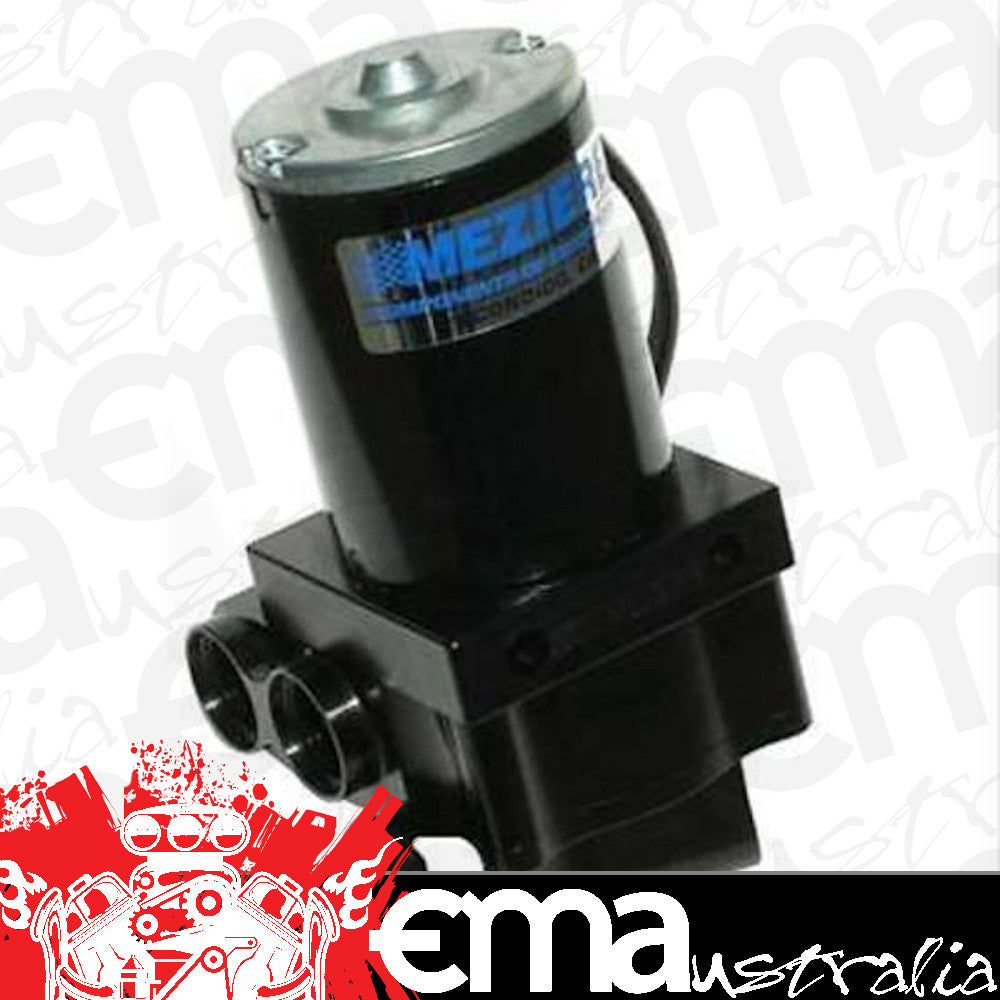 Universal Remote Mount Electric Water Pump 20Gpm Dual Outlet Billet Alloy Meziere MZWP137
