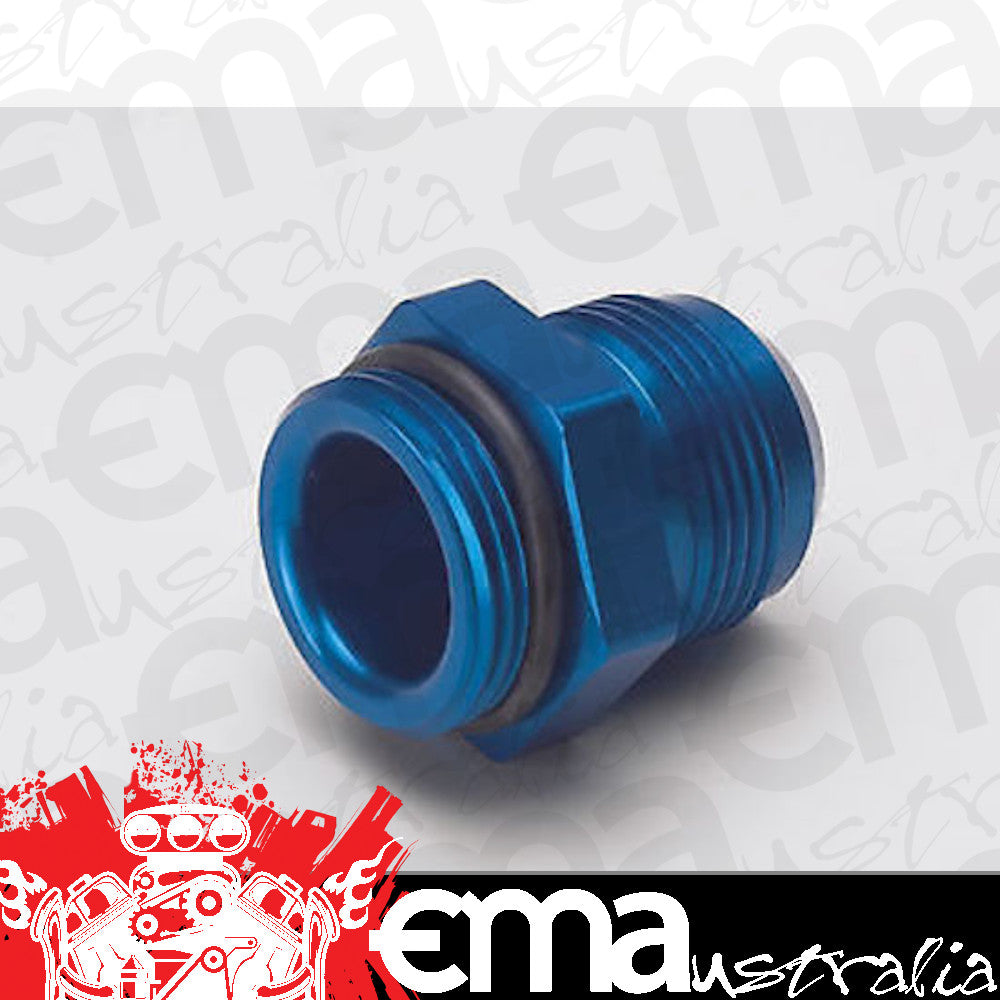 Meziere | MZWP16016B | Remote Water Pump Fiting -16 An Orb Male to -16 An Male Blue