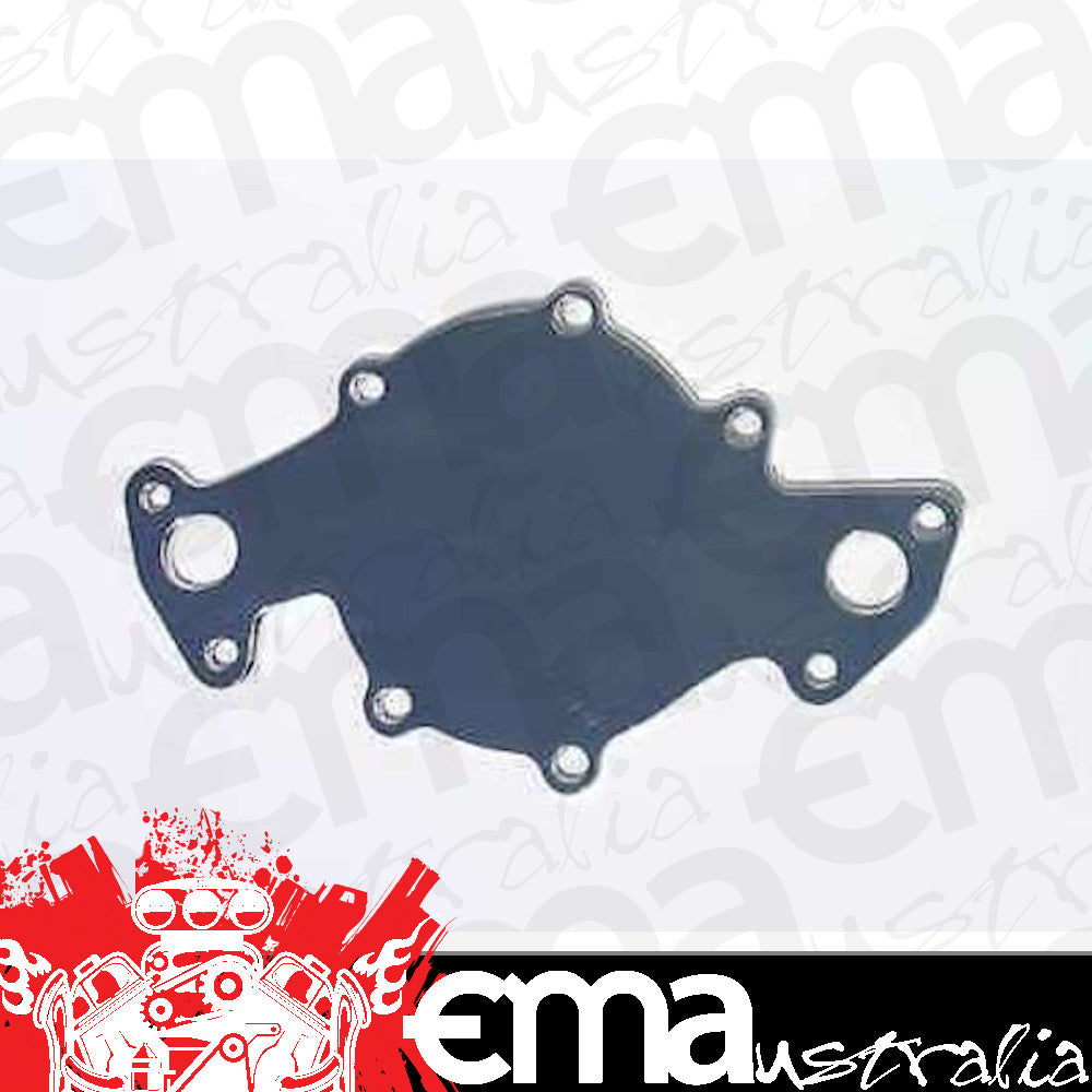Fits small block Ford 5.0L short (1994 and later) style cover Water Pump Backing Plate Material: Billet aluminum Elec for 95 Up Polished Meziere MZWP174U