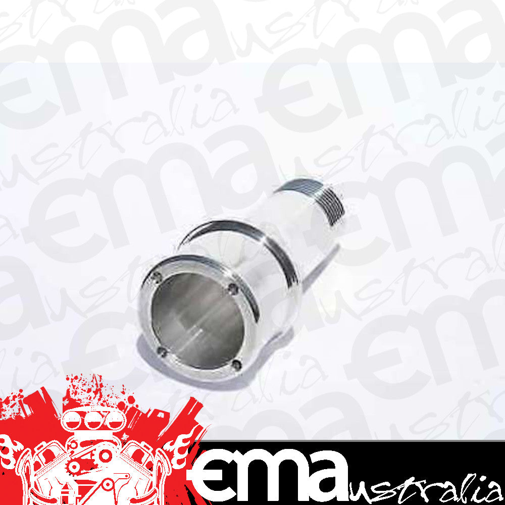 Meziere MZWP2175U Meziere Straight 1" Npt Male to 1-3/4" Long Hose Fitting Polished