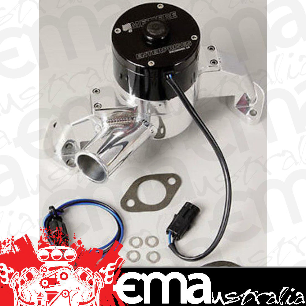 Meziere MZWP300U Meziere 300 Series Electric Water Pump 55Gpm Chev BB 396-454 Polished