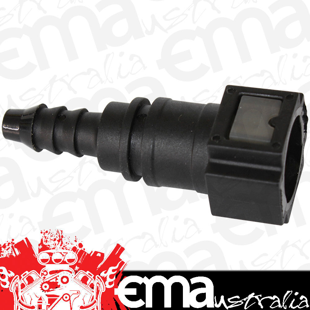 Aeroflow AF49-7000 Push On 5/16" Efi Fitting to 5/16" / 7.94mm Barb Straight