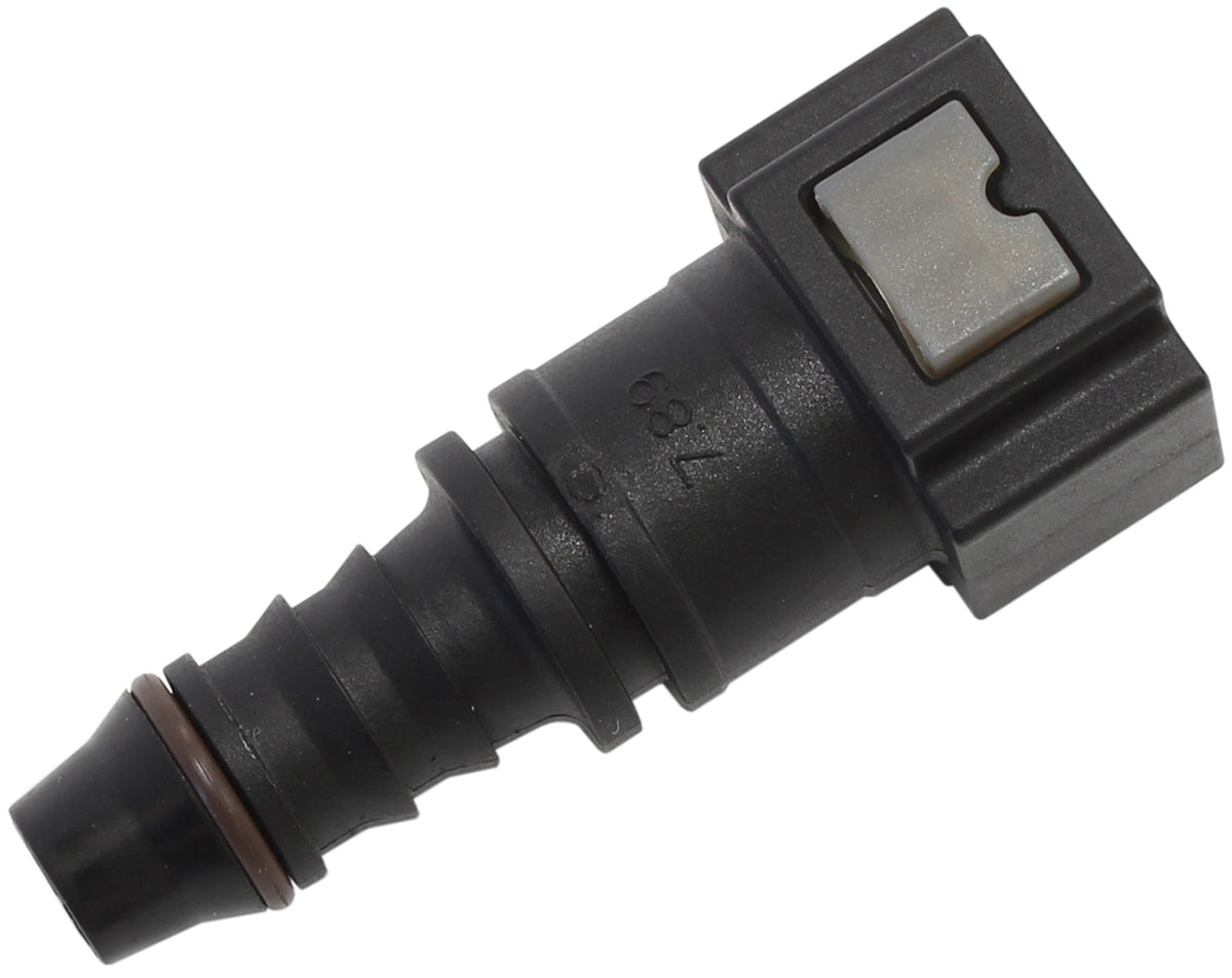 Aeroflow Performance Products AF49-7020 PUSH ON 5/16" EFI FITTING TO 3/8" / 9.65MM BARB STRAIGHT