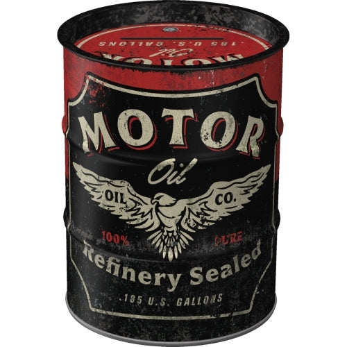 Nostalgic-Art | NA-5131505 | 5131505 Money Box Oil Barrel Motor Oil