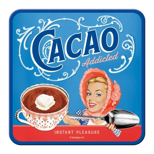 Nostalgic-Art 5146152 Coaster Cacao Addicted