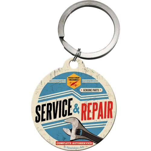 Nostalgic-Art 5148006 Keyring Round Service & Repair