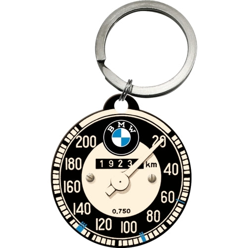 Nostalgic-Art 5148016 Keyring Round BMW Speedometer