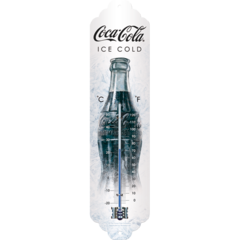 Nostalgic-Art 5180324 Thermometer Coke - Ice White