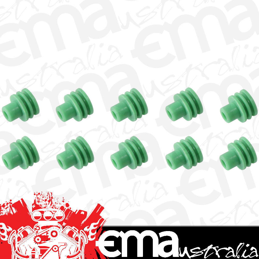 Aeroflow Performance Products AF49-8541 Weatherpack Wire Seal Green Pack Of 10