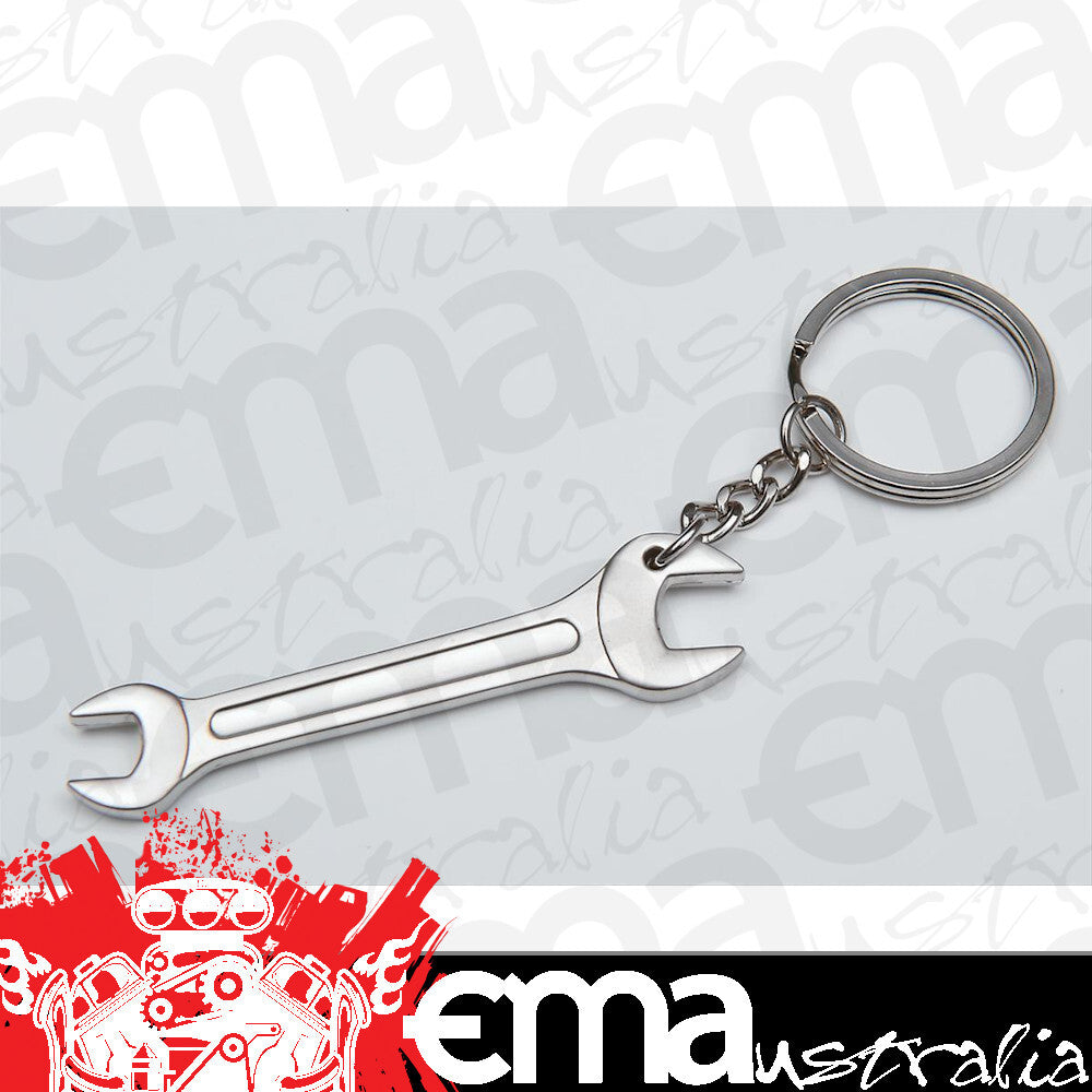 Hotrod Hardware NFI1007 Genuine Chrome Steel Spanner Key Chain