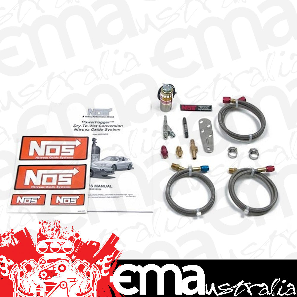 Nitrous Oxide (NOS) NOS0031 Dry to Wet Nitrous Conversion Kit Jets Included