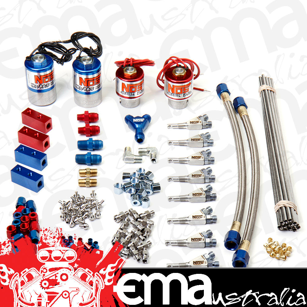 Nitrous Oxide (NOS) NOS04466 Pro Race Fogger "Professional" Nitrous System w/ Stainless Soft Plume Nozzles No Bottle