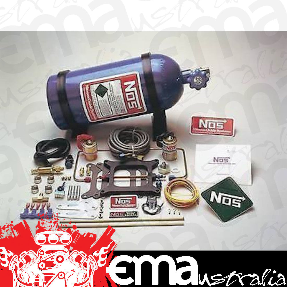Nitrous Oxide (NOS) NOS05101 Nitrous Oxide Super Powershot Nitrous Kit 100-150HP Square Bore