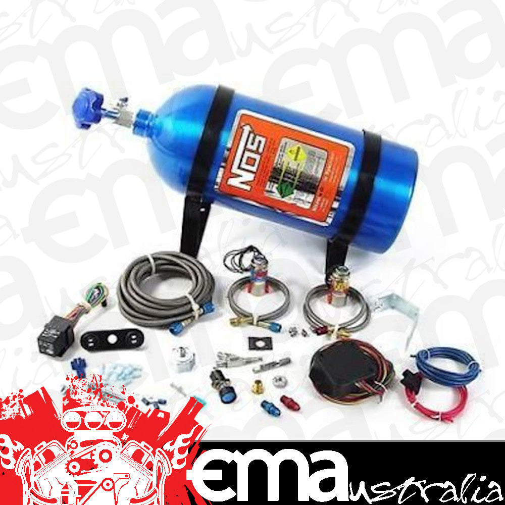 Nitrous Oxide Systems (NOS) NOS05115 Oxide (NOS) EFI Big Shot Nitrous System Ford 4.6L V8 05-06 75HP 10lb Bottle