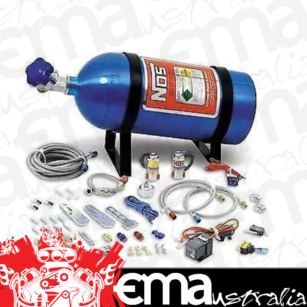 Nitrous Oxide (NOS) NOS05130 35-75HP 4 & 6 Cyl Universal Power Fogger EFI Wet Nitrous System