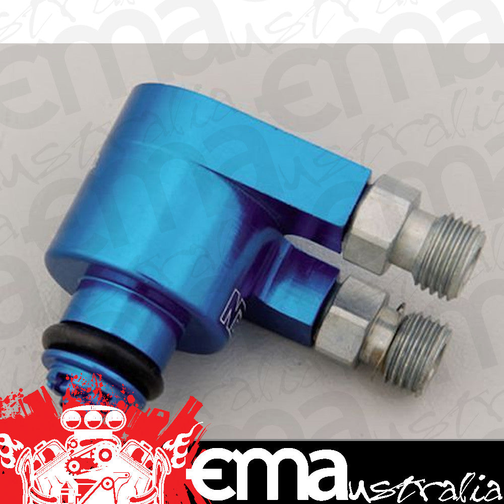 Nitrous Oxide (NOS) NOS08001 Replacement NOSzle Boss Mpfi System Replacement 1/8" NPT Blue