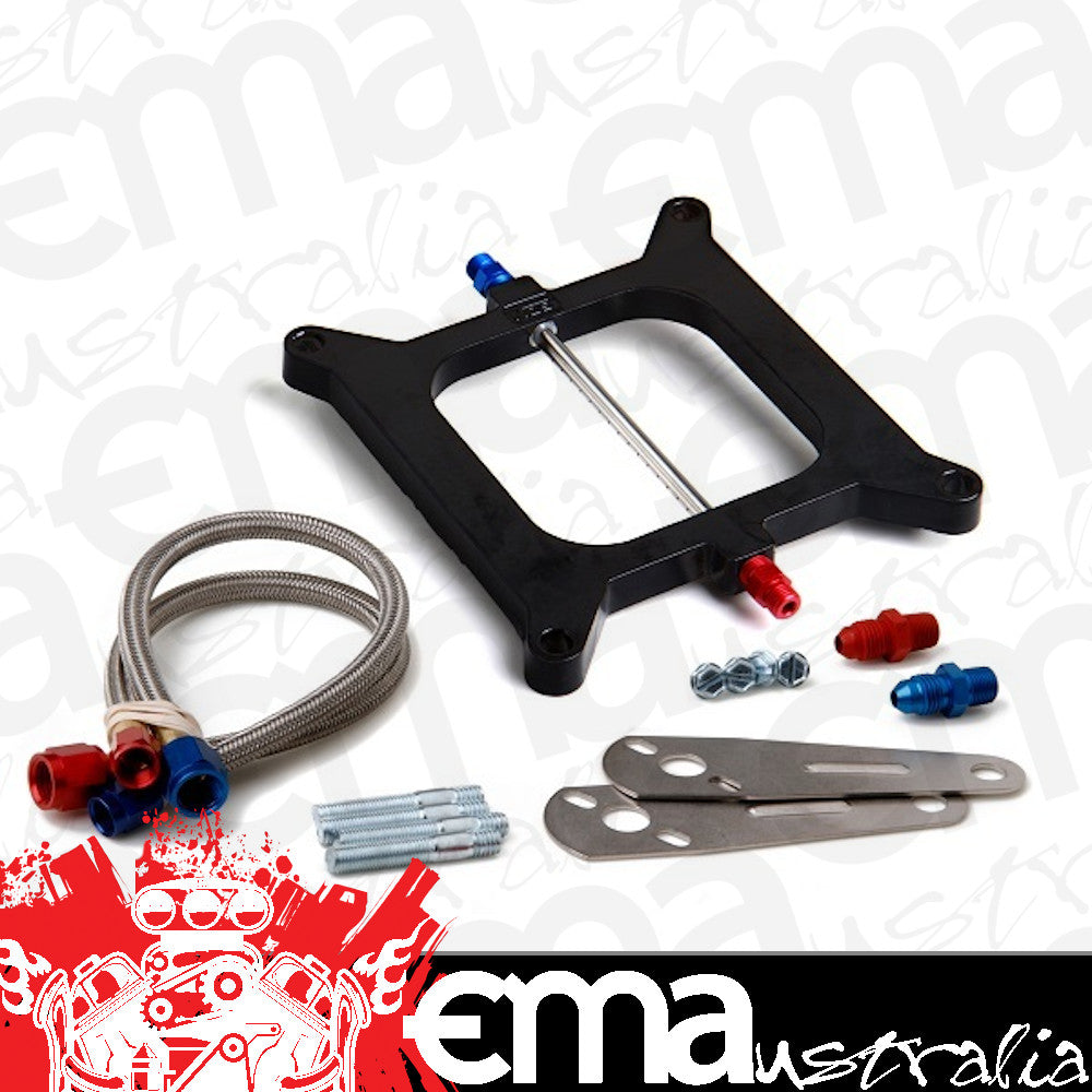 Nitrous Oxide Systems (NOS) NOS12510 Oxide (NOS) Big Shot Nitrous Injector Plate Suit Square-Bore Carbs