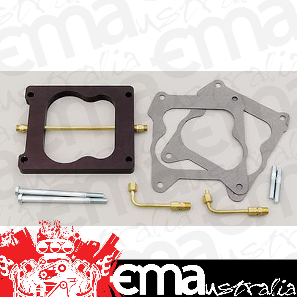 Nitrous Oxide Systems (NOS) NOS12820 Oxide (NOS) Powershot Carburetor & Injector Plate Kit 12820