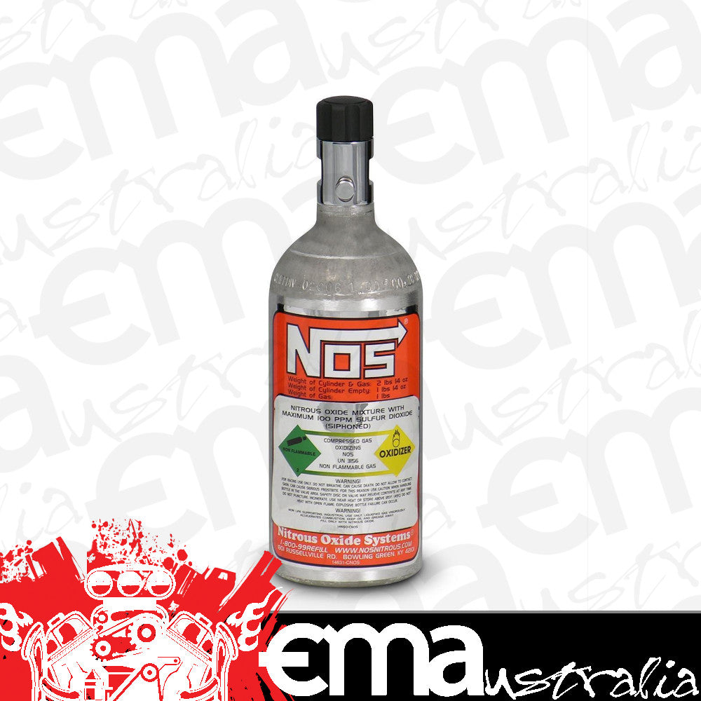Nitrous Oxide (NOS) NOS14705 Aluminium 1lb Nitrous Bottle