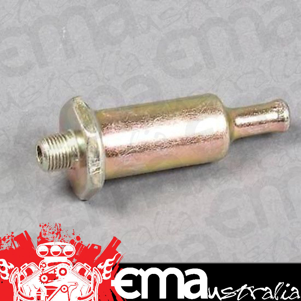 Nitrous Oxide (NOS) NOS15540 Brass Fuel Filter 1/8" Male NPT Outlet 5/16" Hose Barb Inlet 15540
