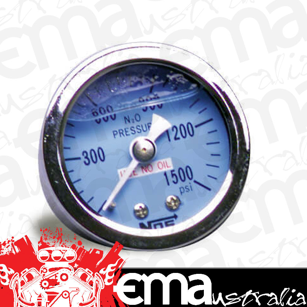 Nitrous Oxide (NOS) NOS15914 Nitrous Pressure Gauge 1500PSI