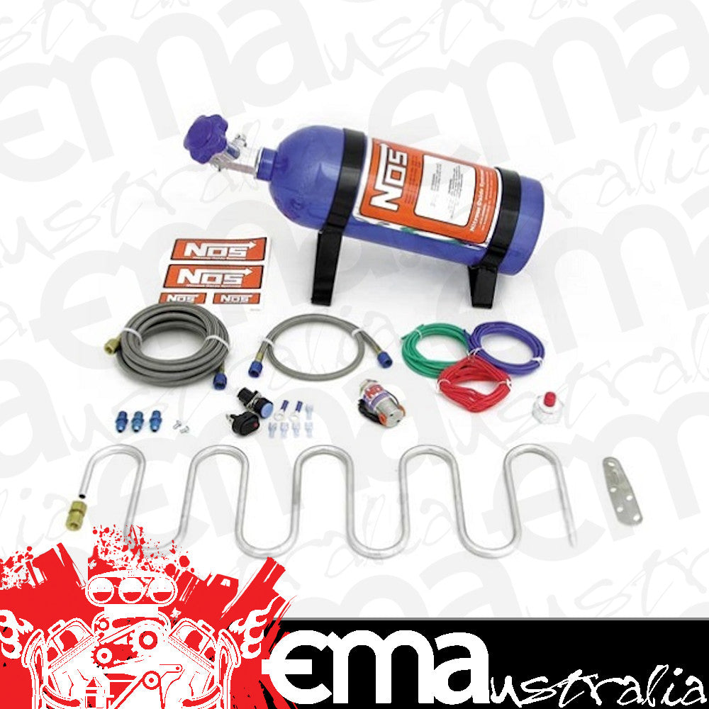 Nitrous Oxide (NOS) NOS16034 Intercooler Spray Bar Kit w/ 5-lb. Bottle