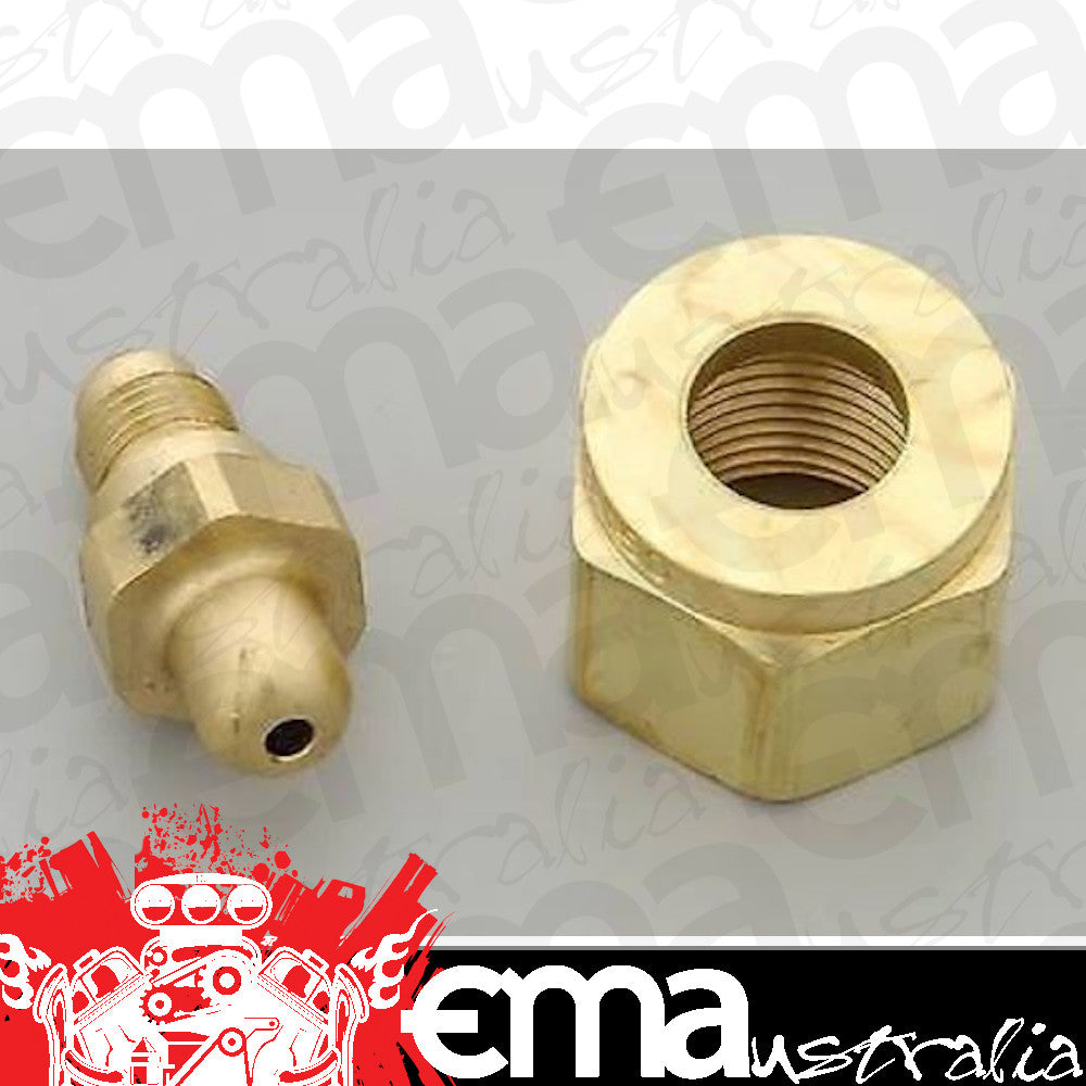 Nitrous Oxide (NOS) NOS16100 Nitrous Bottle Nut & Nipple 1" Female to -4 AN Male 16100