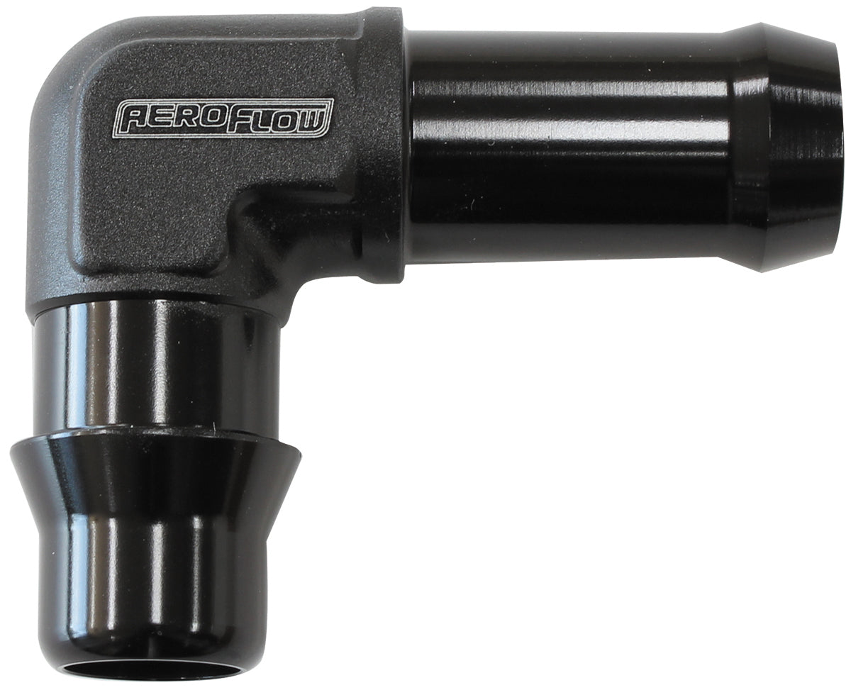 Aeroflow AF50-1001 LSA S/Charger Water Fitting 90Deg to 5/8" Barb Clip In Male