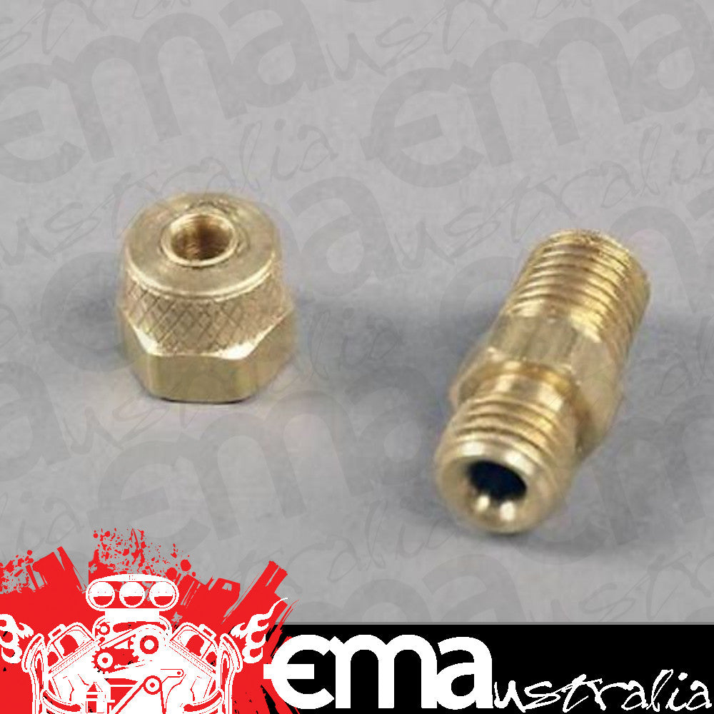Nitrous Oxide Systems (NOS) NOS16430 Oxide (NOS) Brass Compression Fitting 1/16" NPT X 1/8" 16430