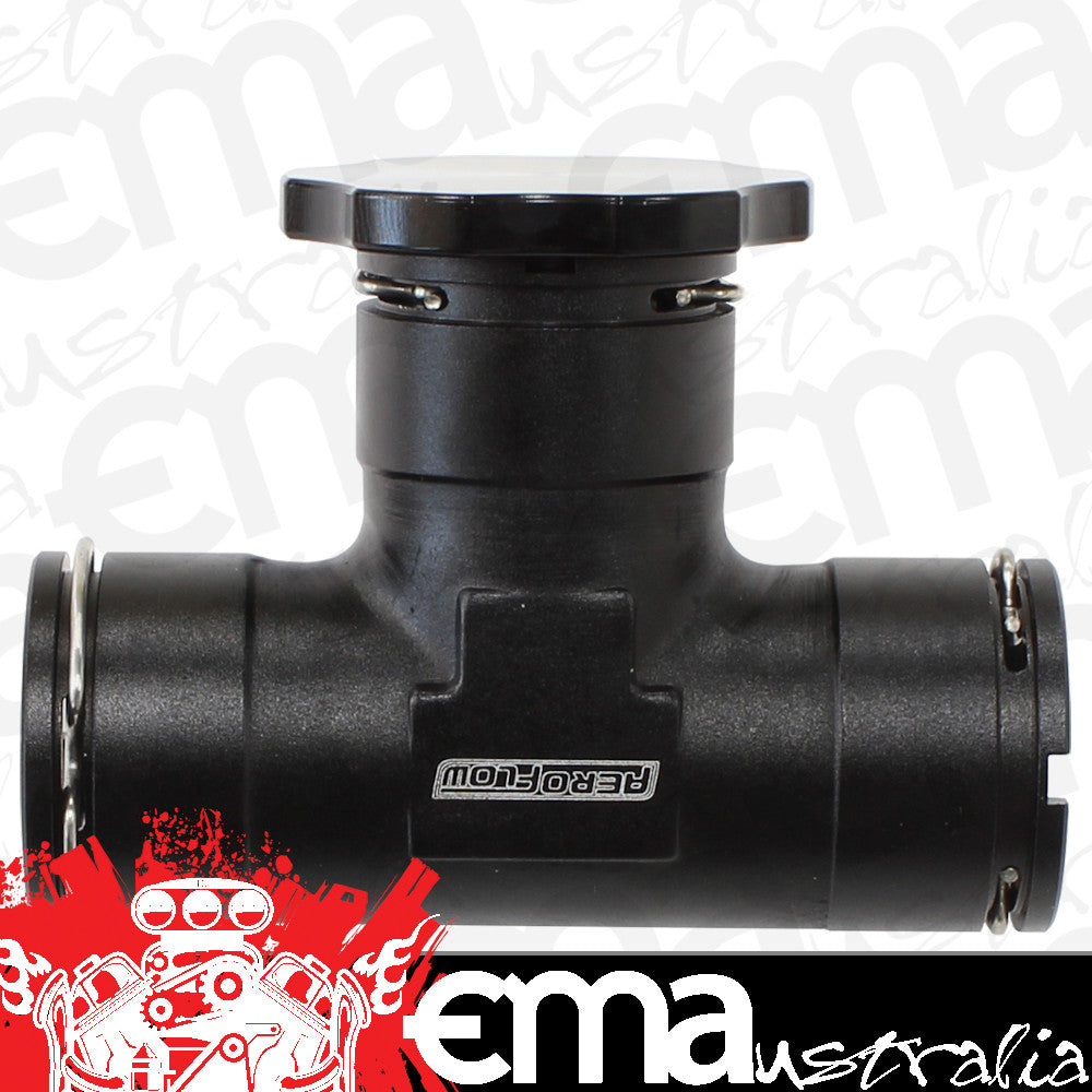 Aeroflow AF50-1002 LSA S/Charger Water Fill Tee Female Straight with Fill Cap