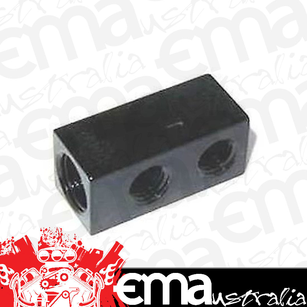 Nitrous Oxide (NOS) NOS16715 Nitrous Distribution Block Single 1/16" Inlet/Four 1/16" Outlets 16715