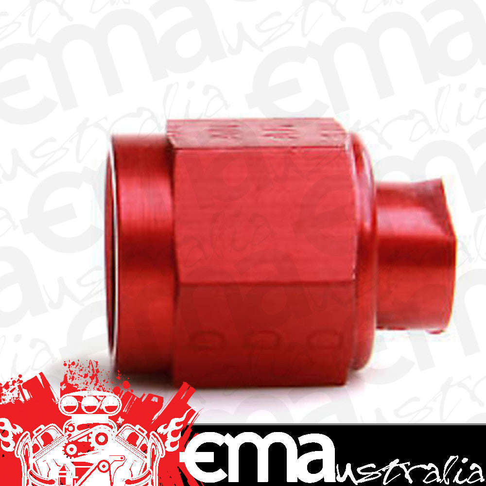 Nitrous Oxide (NOS) NOS17161 -6 AN Flare Cap Aluminium Red Anodized 17161