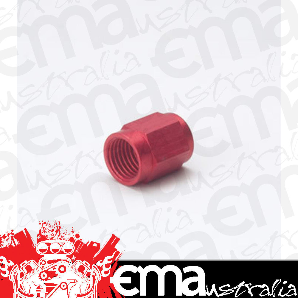 Nitrous Oxide Systems (NOS) NOS17551 Oxide (NOS) -3AN Tube Nut Red 3/16" Tube