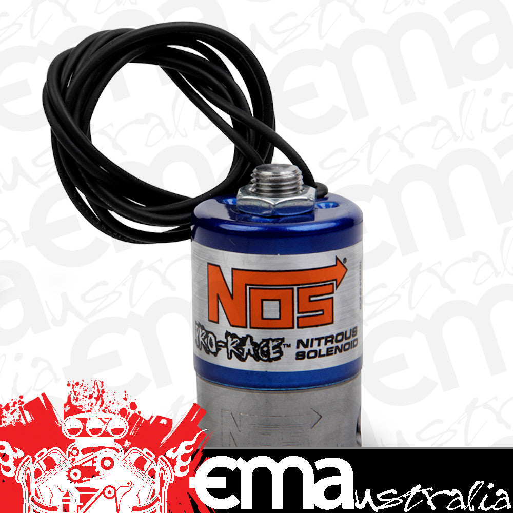 Nitrous Oxide (NOS) NOS18048R Pro-Race Nitrous Solenoid 450 Horsepower. 1/4" NPT Inlet 1/8" NPT Outlet