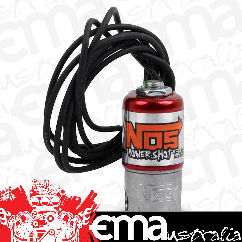 Nitrous Oxide Systems (NOS) NOS18080 Oxide (NOS) Powershot Fuel Solenoid 200 Horsepower. 1/8" NPT Inlet 1/8" NPT Outlet