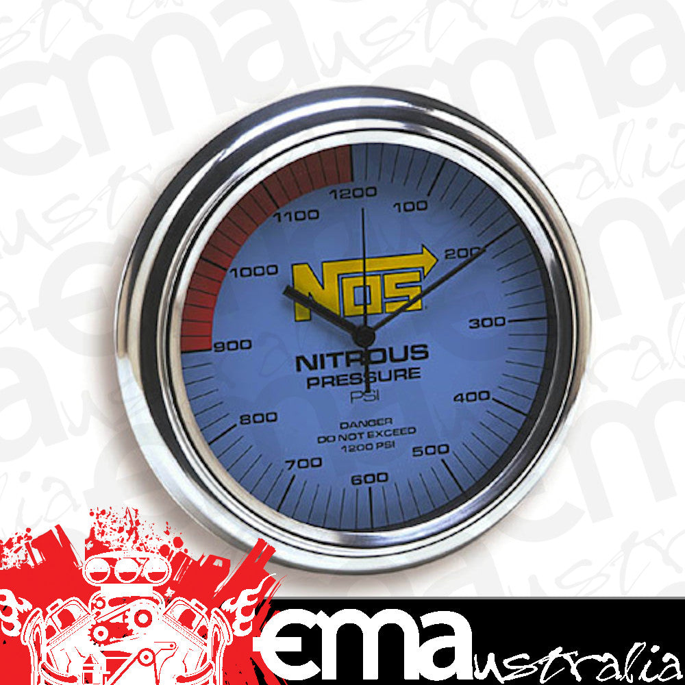 Nitrous Oxide (NOS) NOS19350 10" Clock Requires 1 X Aa Battery Not Included