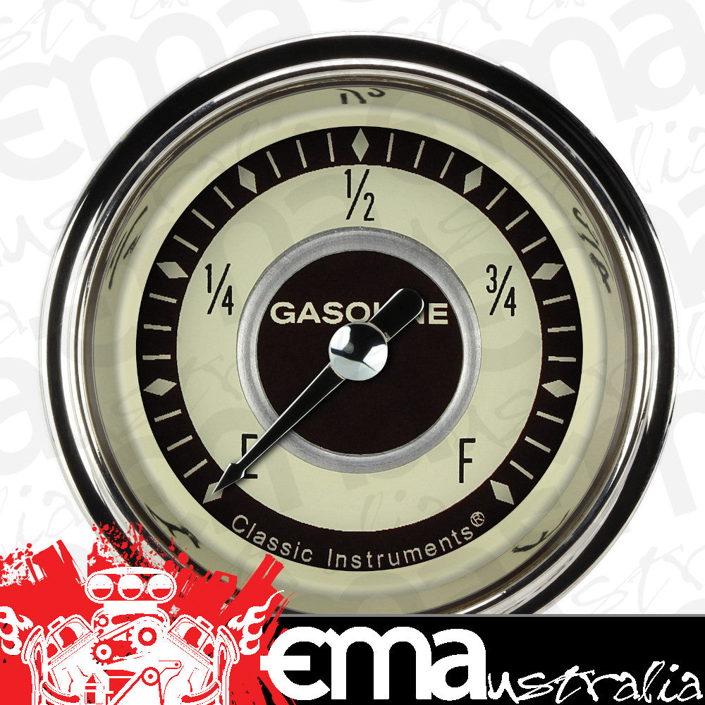 Classic Instruments NT109SHC Nostalgia VT - Programmable Fuel Gauge 2-1/8"