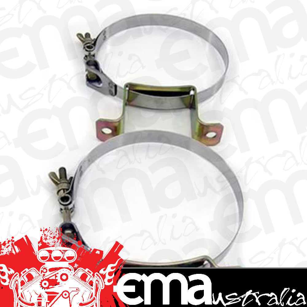 Nitrous Express 11106C STAINLESS STEEL BOTTLE BRACKETS FOR 12LB COMPOSITE BOTTLES