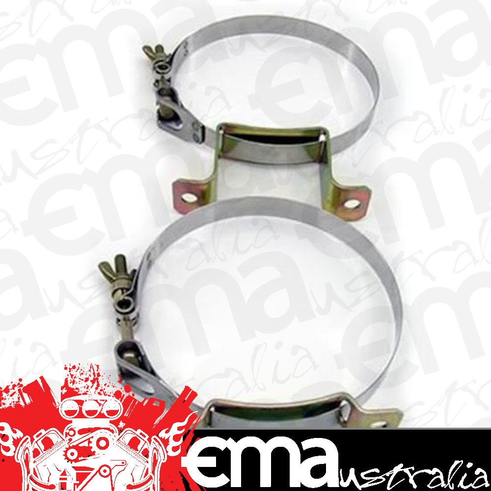 Nitrous Express 11109 5 LB STAINLESS STEEL BOTTLE BRACKETS