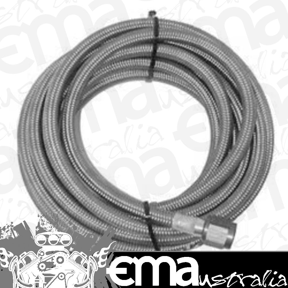 Nitrous Express NX14168 High Flow -6 AN Braided Race Hose 14 Ft. Long
