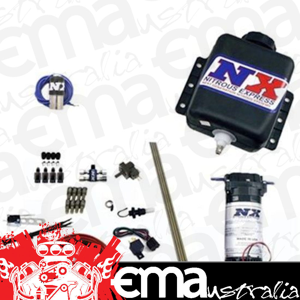 Nitrous Express 15120H Direct Port Water Methanol, 4 cylinder stage 1 w/ Hardlines