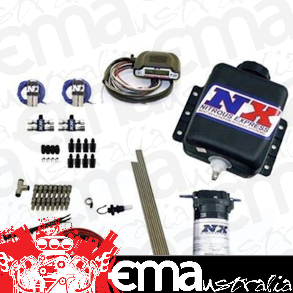 Nitrous Express 15132H Direct Port Water Methanol, 8 cylinder stage 3, w/ Hardlines