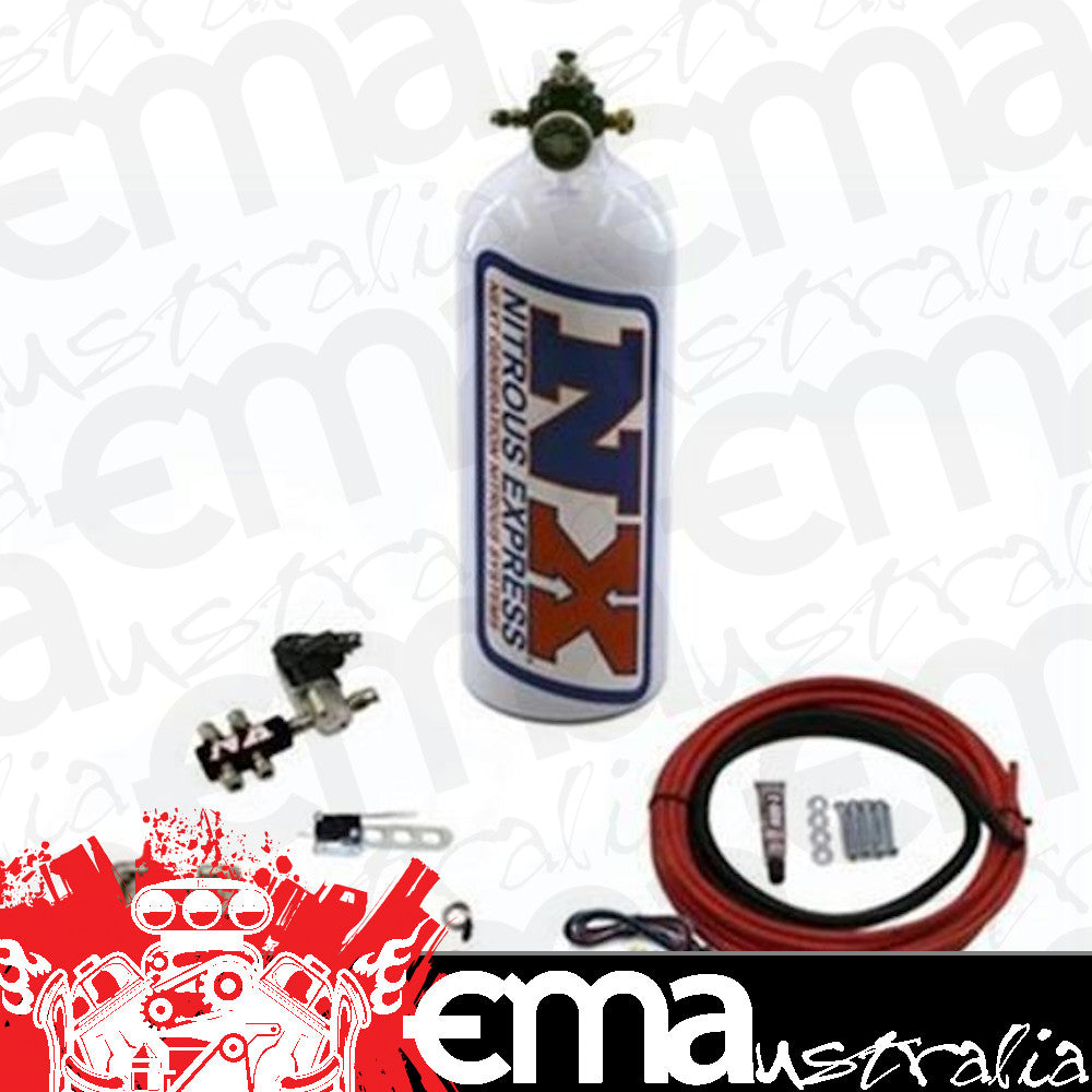 Nitrous Express 15134 PUMPLESS DIRECT PORT WATER METHANOL, 4 CYLINDER