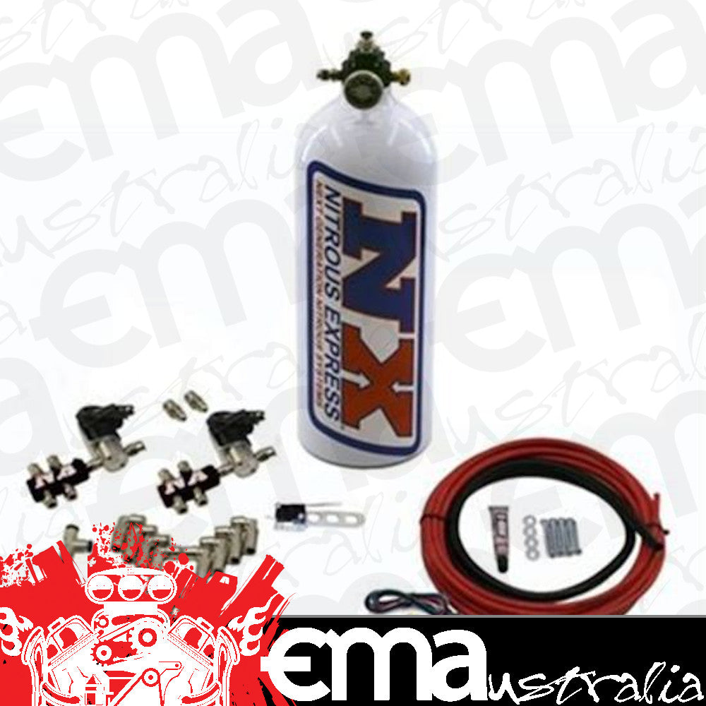 Nitrous Express 15137 PUMPLESS DIRECT PORT WATER METHANOL, 8 CYLINDER