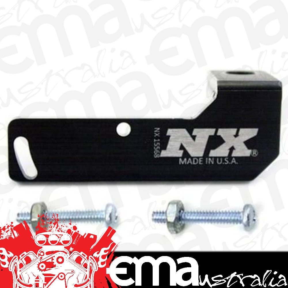 Nitrous Express 15568 BILLET WOT SWITCH BRACKET FOR DOMINATOR (BRACKET ONLY)