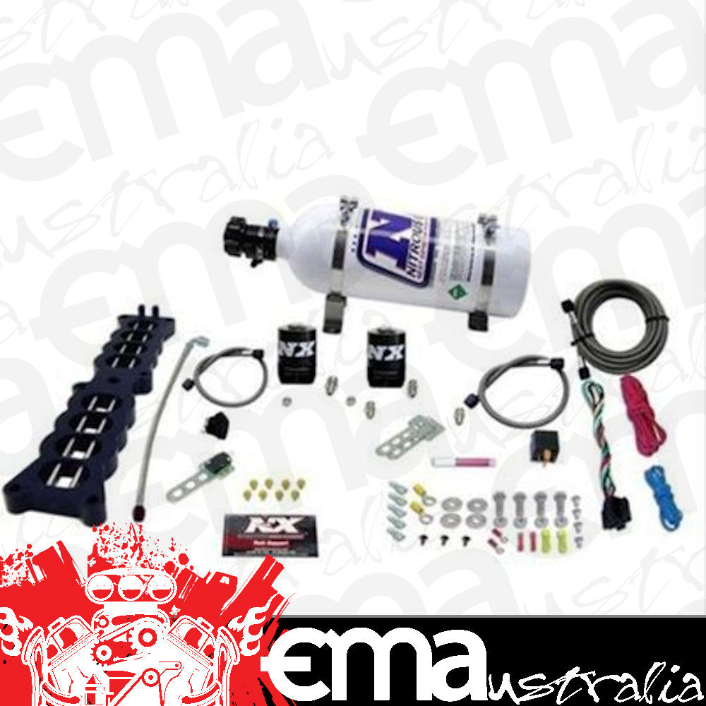 Nitrous Express NX20100-05 Ford 5.0L Stock Manifold Plate w/ 5 lb Bottle