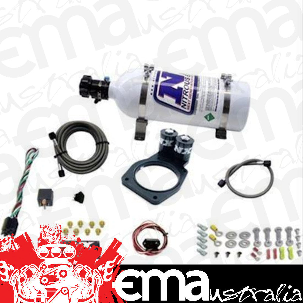 Nitrous Express 20931-05 5TH GEN CAMARO PLATE SYSTEM (50-150HP) 200HP-225HP JETTING AVAILABLE 5LB BOTTLE