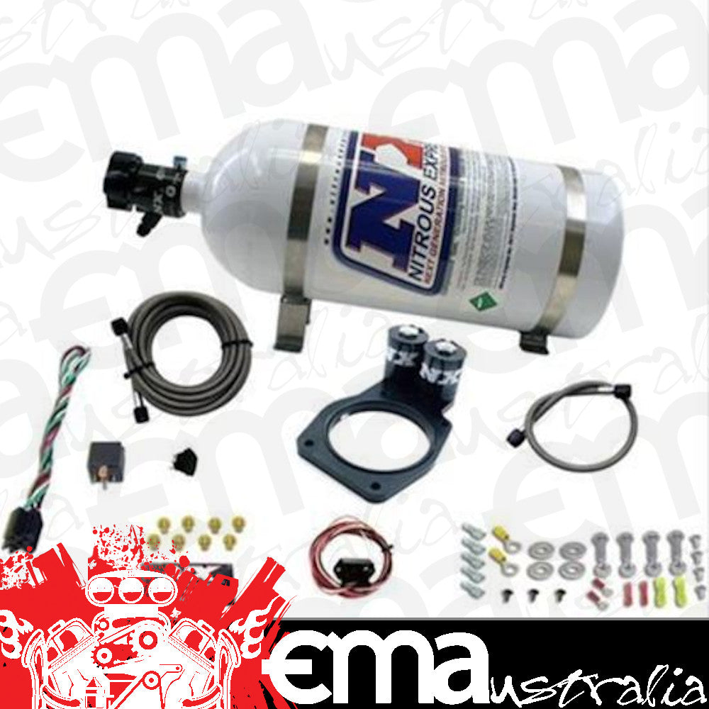 Nitrous Express 20931-10 5TH GEN CAMARO PLATE SYSTEM (50-150HP) 200HP-225HP JETTING AVAILABLE 10LB BOTTLE
