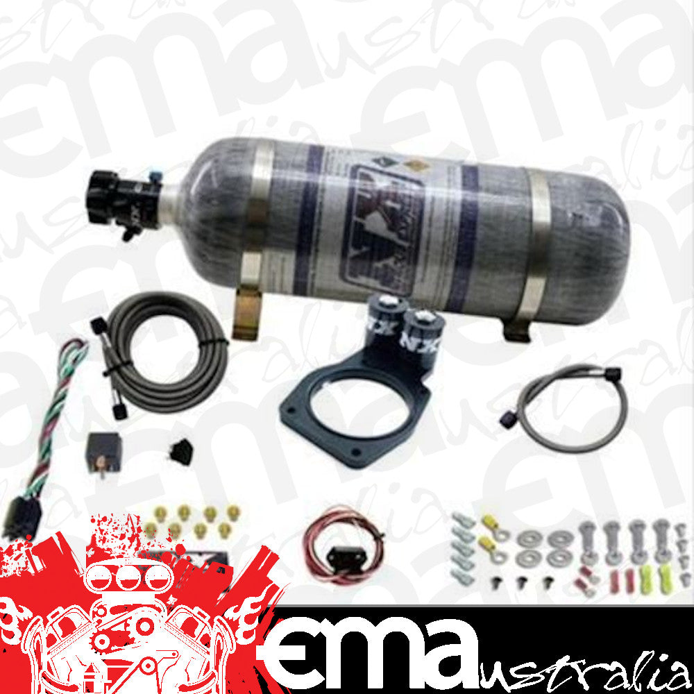 Nitrous Express 20931-12 5TH GEN CAMARO PLATE SYSTEM (50-150HP) 200HP-225HP JETTING AVAILABLE 12LB BOTTLE